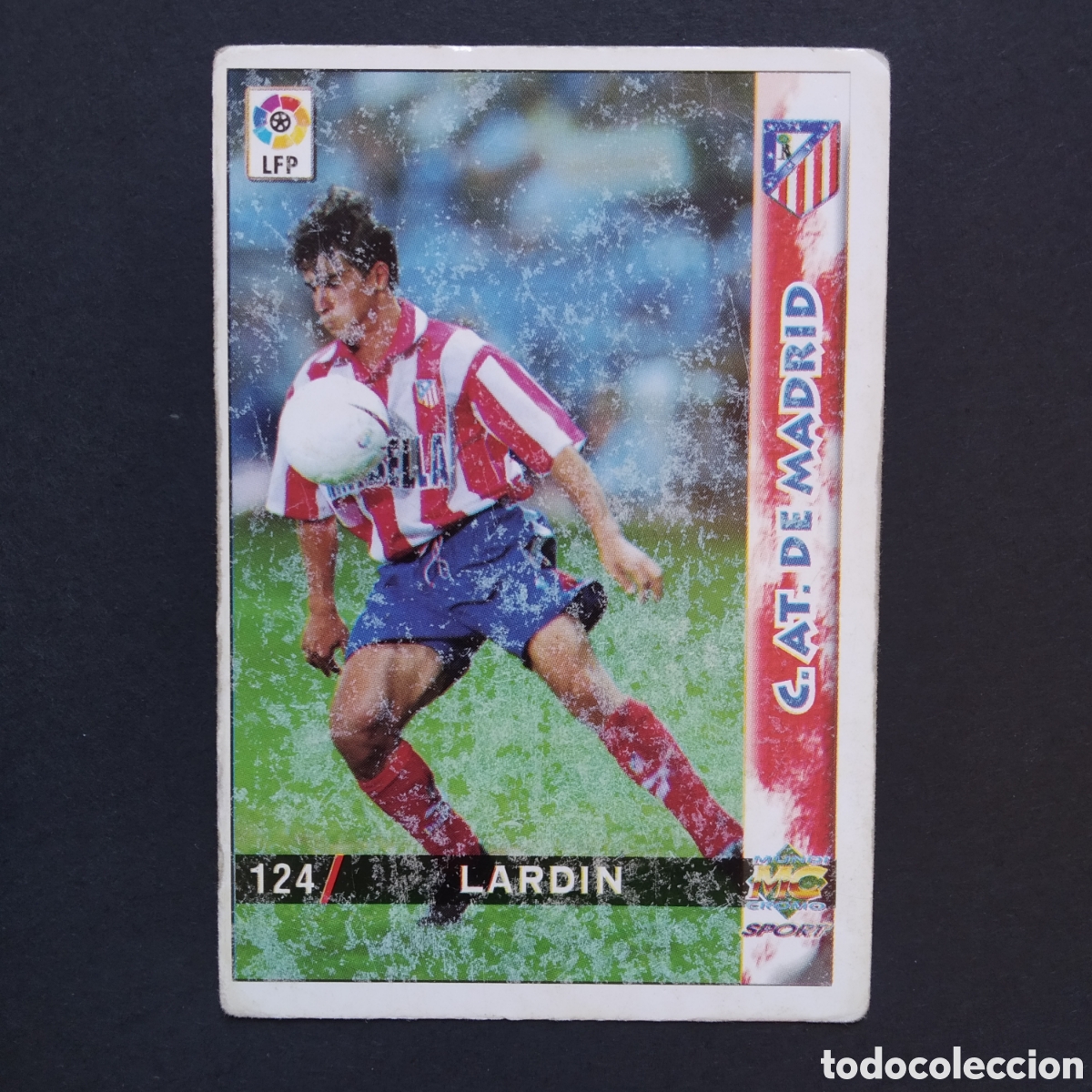 Cromos de F&uacute;tbol: CROMO - N&ordm; 0124 - LARDIN - C.AT. MADRID - LAS FICHAS DE LA LIGA 98-99 (1998 / 1999) - MUNDICROMO