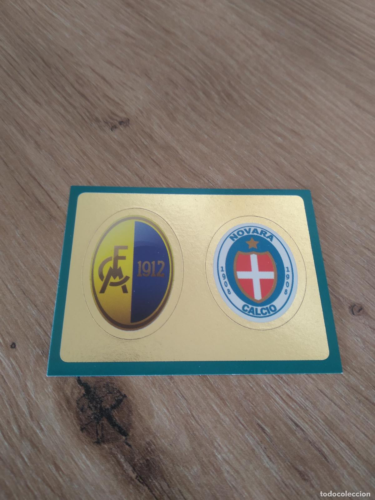 Football Stickers: 695 ESCUDO MODENA NOVARA CROMO FUTBOL PANINI LIGA ITALIA 15-16 CALCIATORI 2015-2016