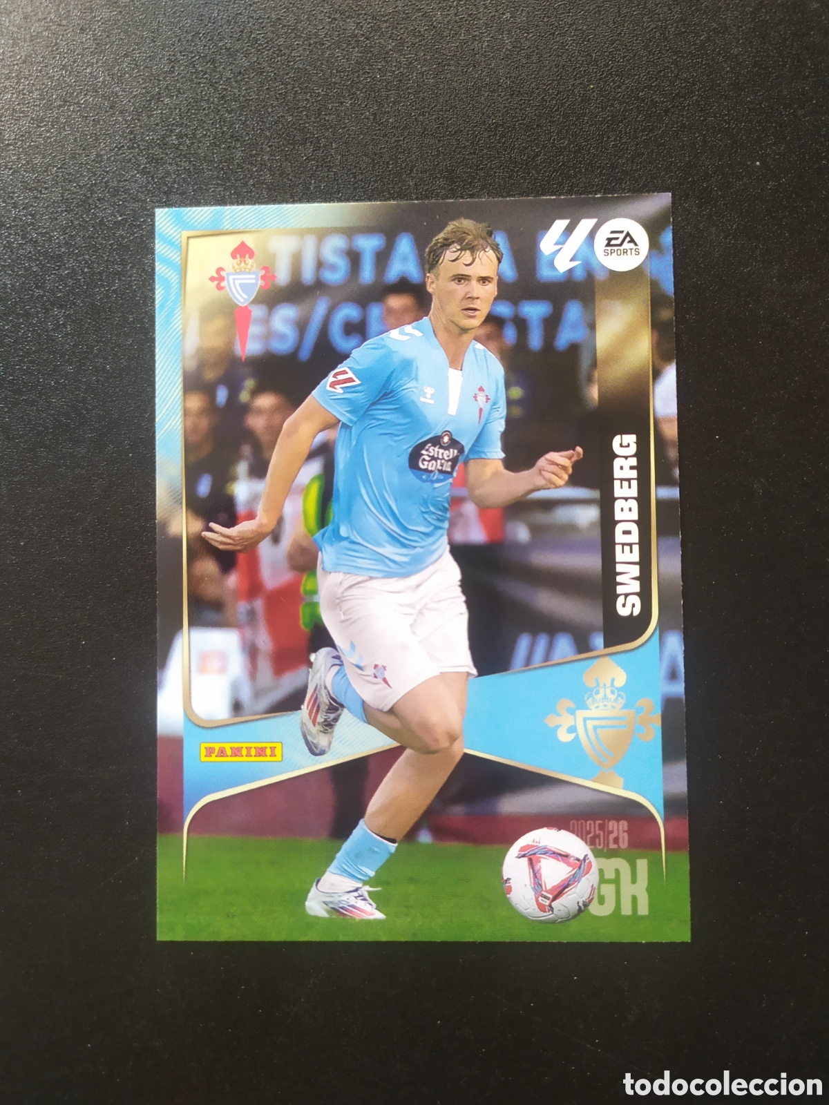 Cromos de F&uacute;tbol: Megacracks 2025 2026 25 26 panini Swedberg n&deg; 125 Celta Vigo