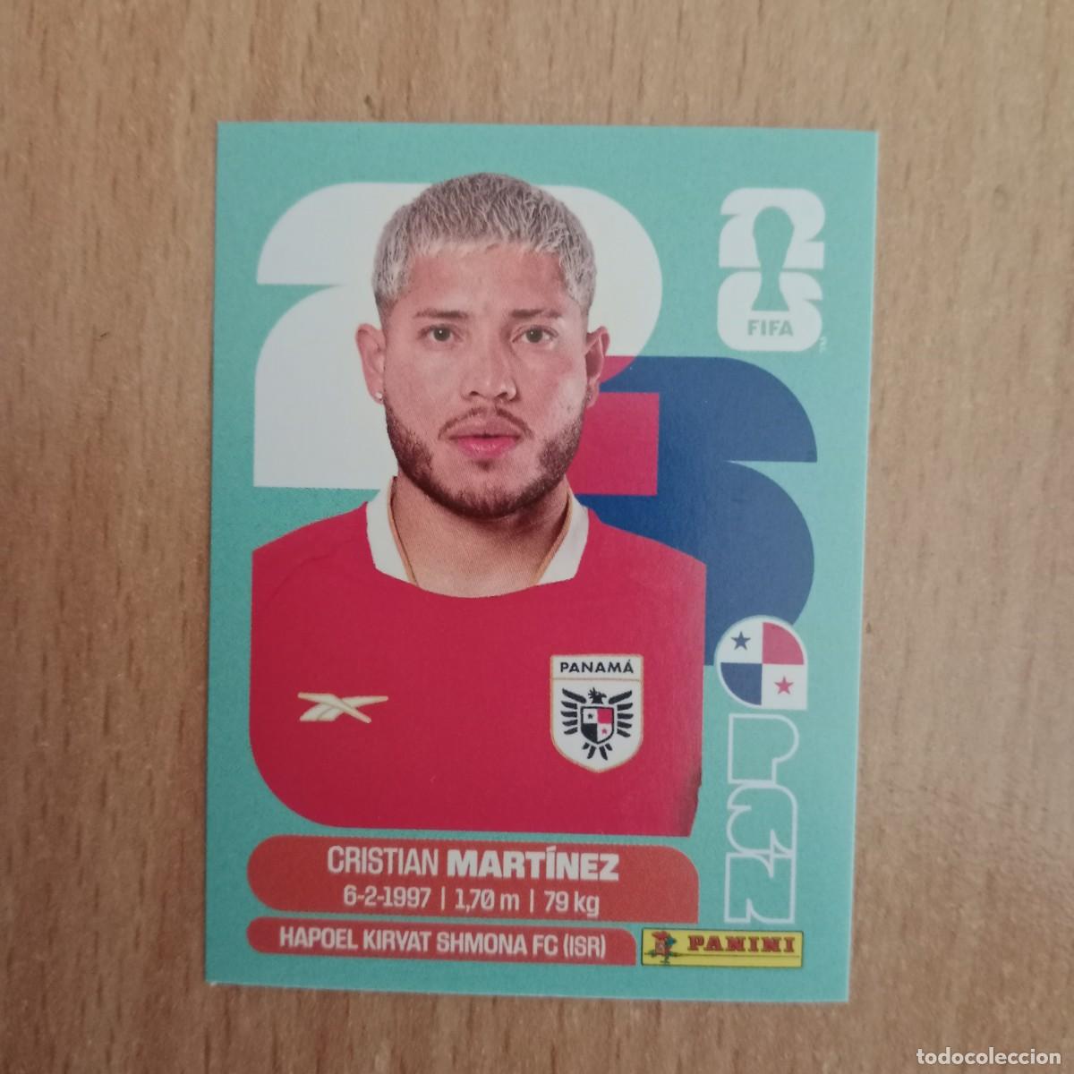 Cromos de F&uacute;tbol: CRISTIAN MART&Iacute;NEZ , PANAM&Aacute; , STICKER CROMO N&ordm; PAN 10 , FIFA WORLD CUP 2026 - PANINI - A&Ntilde;O 2026.
