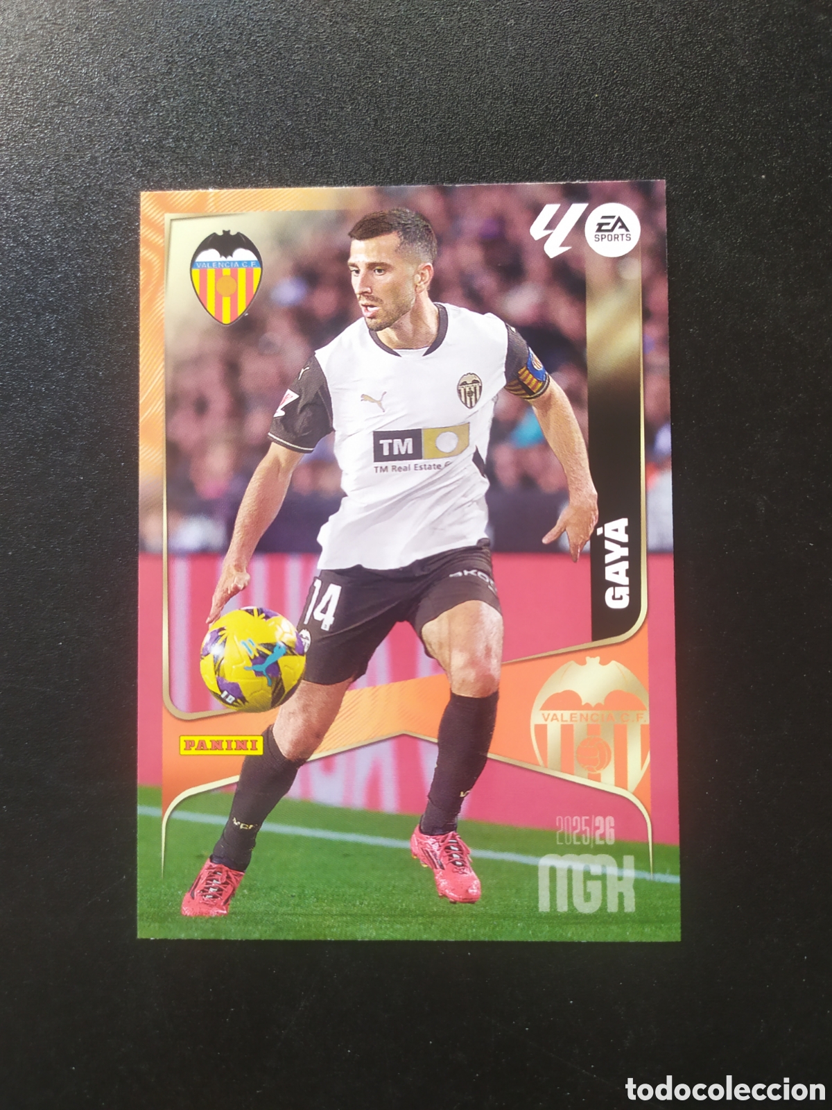 Cromos de F&uacute;tbol: Megacracks 2025 2026 25 26 panini Gaya n&deg; 351 Valencia