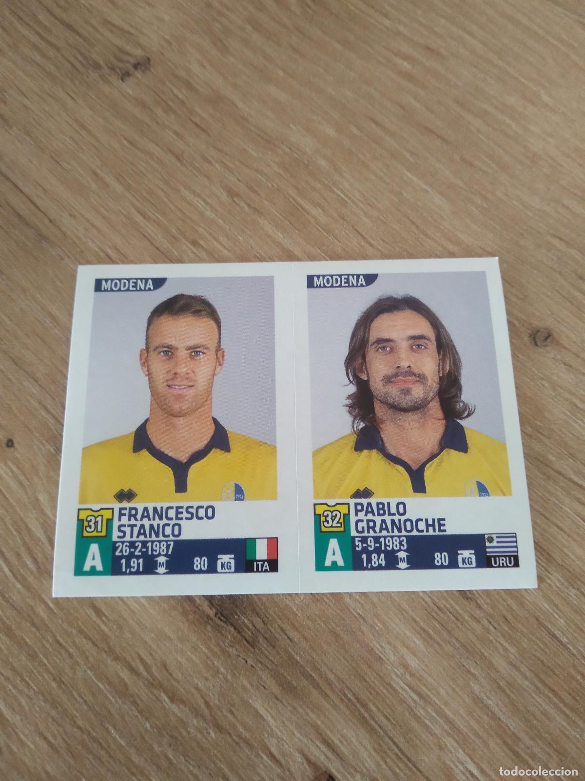 Figurine di Calcio: 704 STANCO PABLO GRANOCHE MODENA CROMO FUTBOL PANINI LIGA ITALIA 15-16 CALCIATORI 2015-2016
