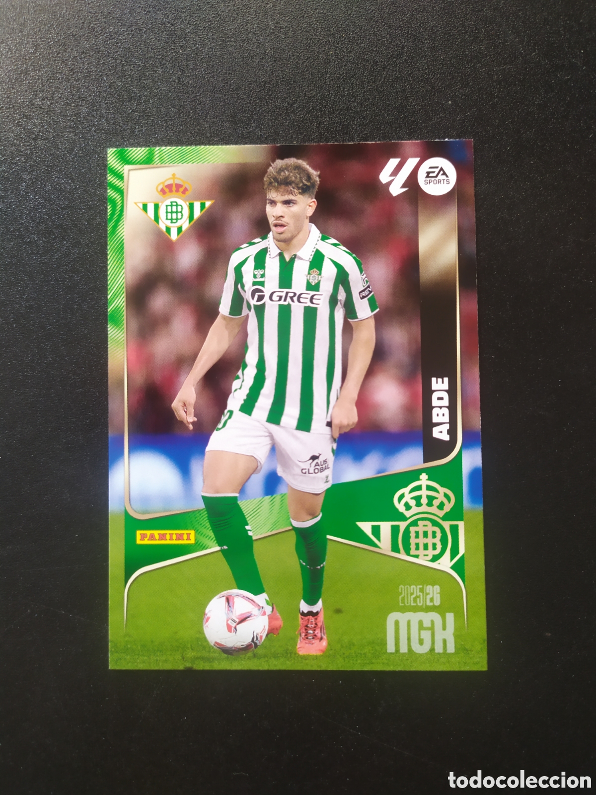 Football Stickers: Megacracks 2025 2026 25 26 panini Abde n&deg; 107 Real Betis