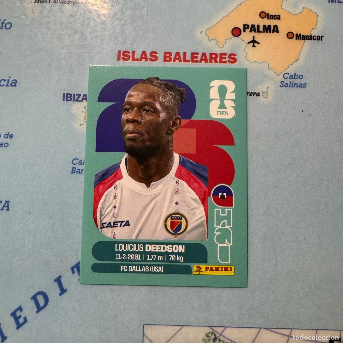 Football Stickers: Haiti n&uacute;mero 19 cromo panini Mundial Fifa World Cup 2026