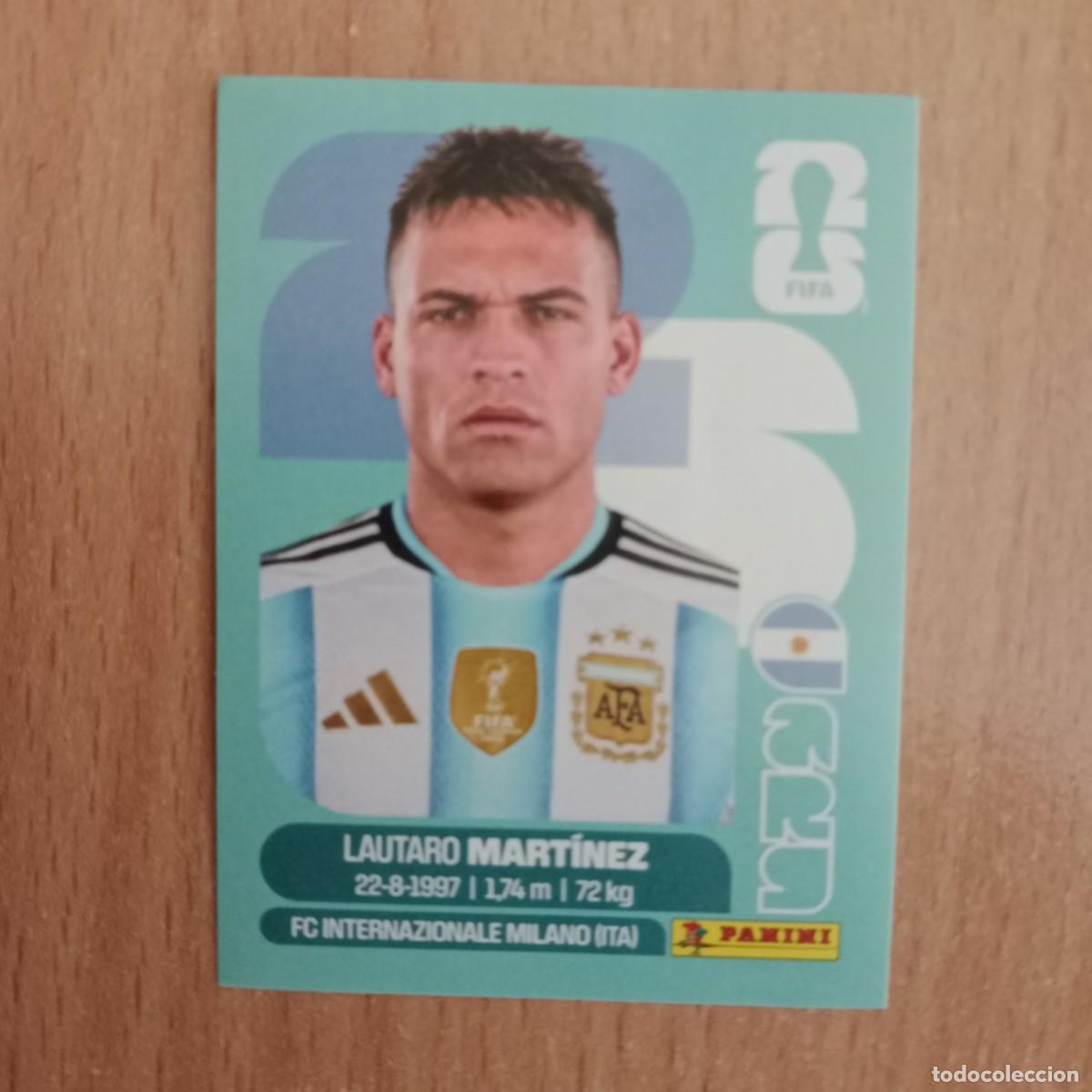 Football Stickers: LAUTARO MART&Iacute;NEZ , ARGENTINA , STICKER CROMO N&ordm; ARG 18 , FIFA WORLD CUP 2026 - PANINI - A&Ntilde;O 2026.