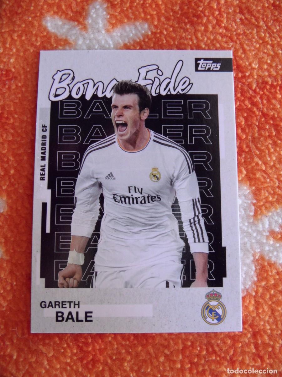 Football Stickers: TOPPS TEAM SET GARETH BALE BONA FIDE REAL MADRID 2025 2026