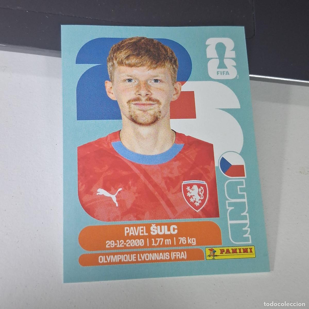 Football Stickers: B22 CZE 14 CZE14 PAVEL SULC REP&Uacute;BLICA CHECA CHEQUIA CZE MUNDIAL FIFA WORLD CUP 2026 STICKER PANINI