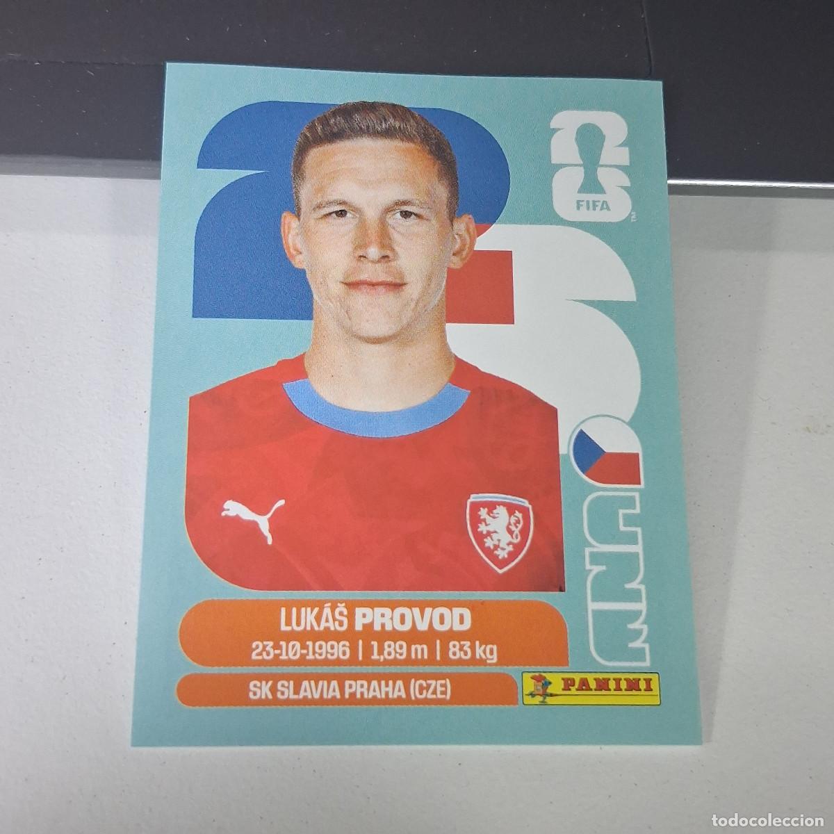 Football Stickers: B22 CZE10 LUK&Aacute;&Scaron; PROVOD 10 REP&Uacute;BLICA CHECA CHEQUIA CZE MUNDIAL FIFA WORLD CUP 2026 STICKER PANINI