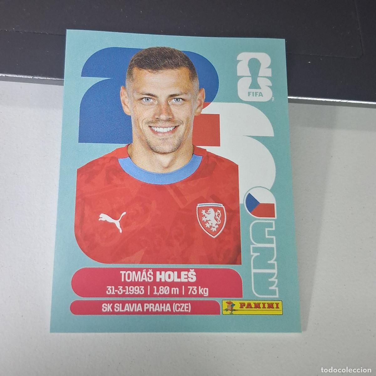 Football Stickers: B22 CZE7 TOM&Aacute;&Scaron; HOLE&Scaron; 7 REP&Uacute;BLICA CHECA CHEQUIA CZE MUNDIAL FIFA WORLD CUP 2026 STICKER PANINI