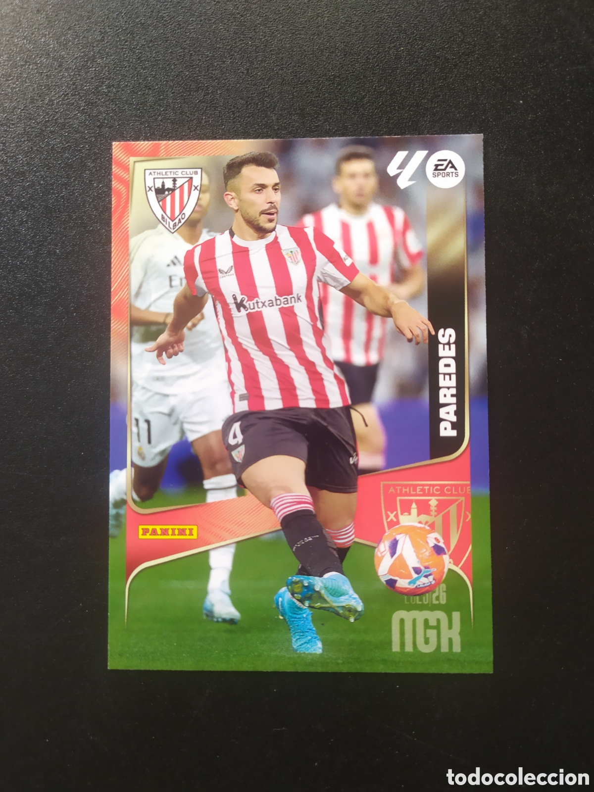 Football Stickers: Megacracks 2025 2026 25 26 panini Paredes n&deg; 42 Athletic Bilbao