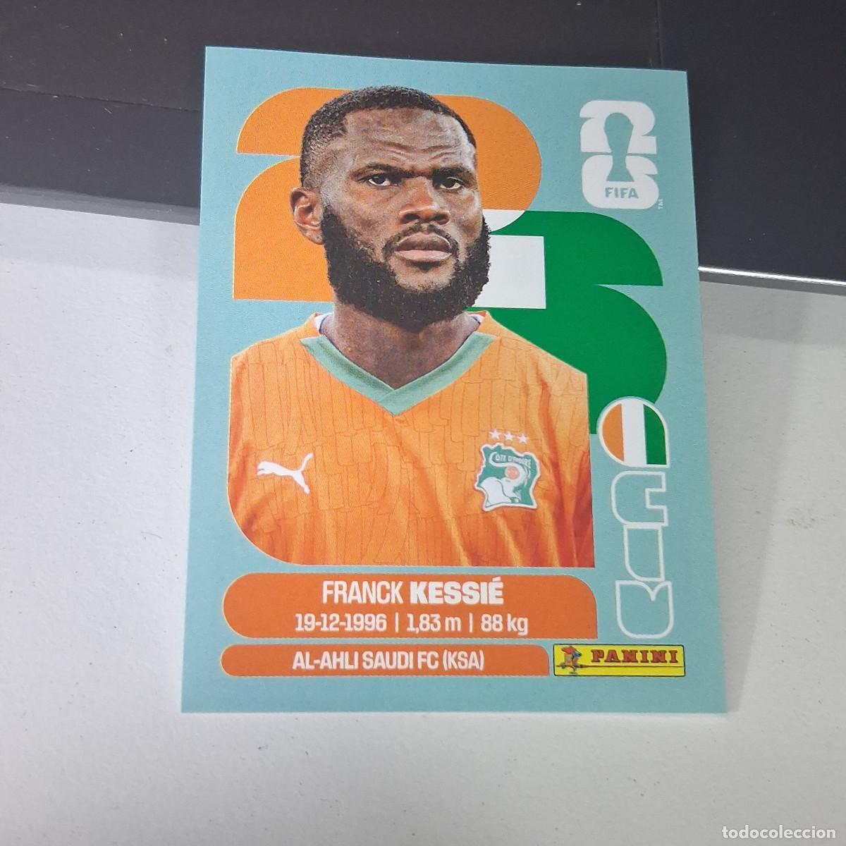 Cromos de F&uacute;tbol: B22 CIV10 FRANCK KESSI&Eacute; 10 COSTA DE MARFIL CIV MUNDIAL FIFA WORLD CUP 2026 STICKER PANINI