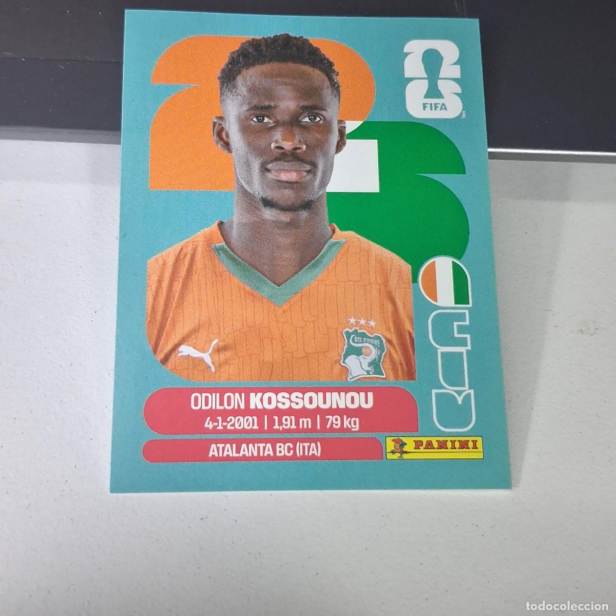 Football Stickers: B22 CIV5 ODILON KOSSOUNOU 5 COSTA DE MARFIL CIV MUNDIAL FIFA WORLD CUP 2026 STICKER PANINI