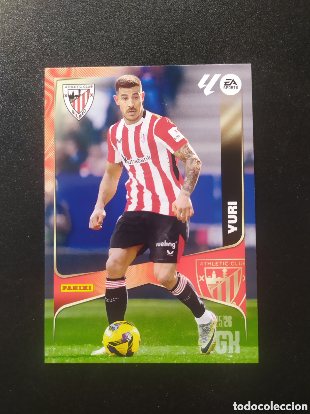 Football Stickers: Megacracks 2025 2026 25 26 panini Yuri n&deg; 44 Athletic Bilbao