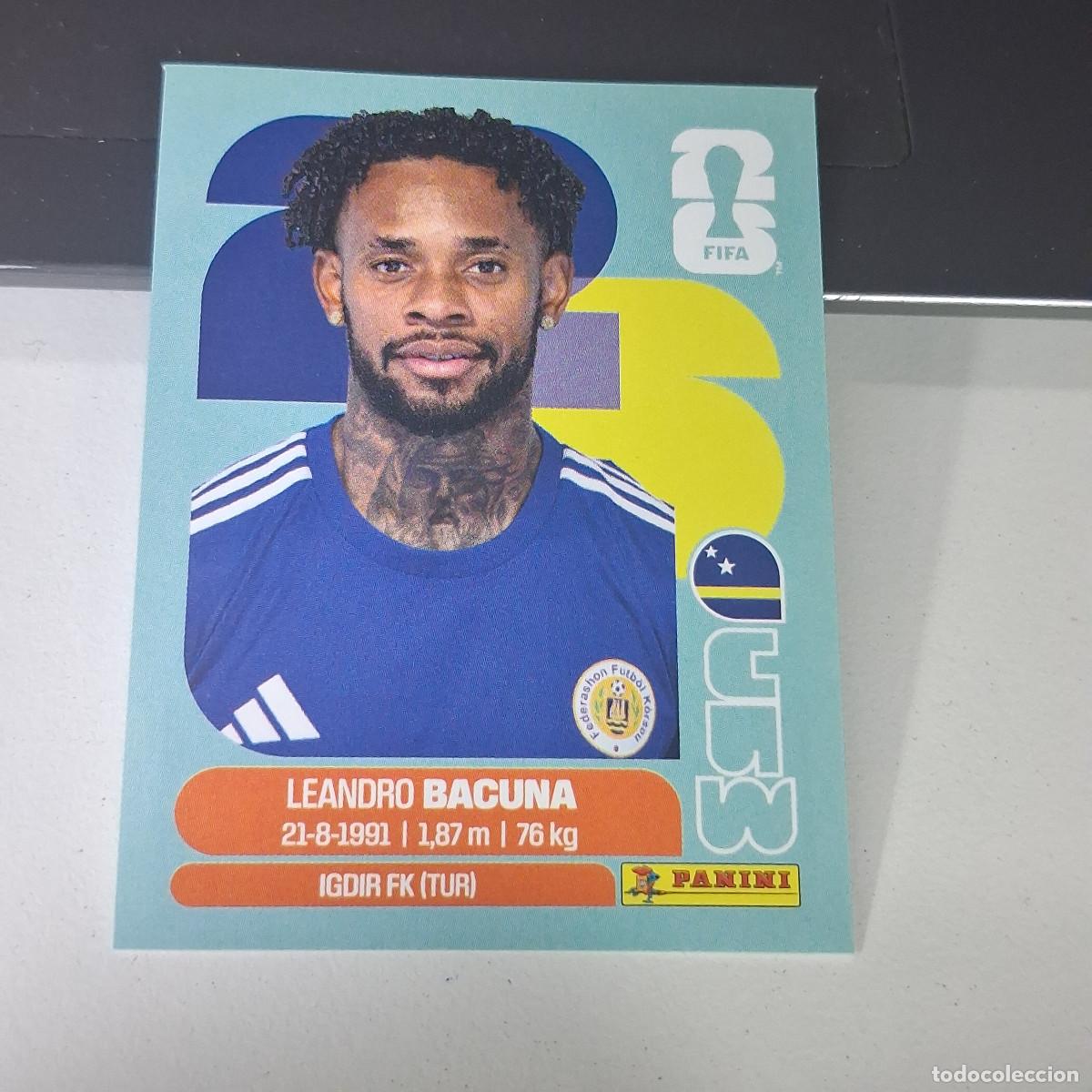 Football Stickers: B22 CUW12 LEANDRO BACUNA 12 CURAZAO CURA&Ccedil;AO CUW MUNDIAL FIFA WORLD CUP 2026 STICKER PANINI