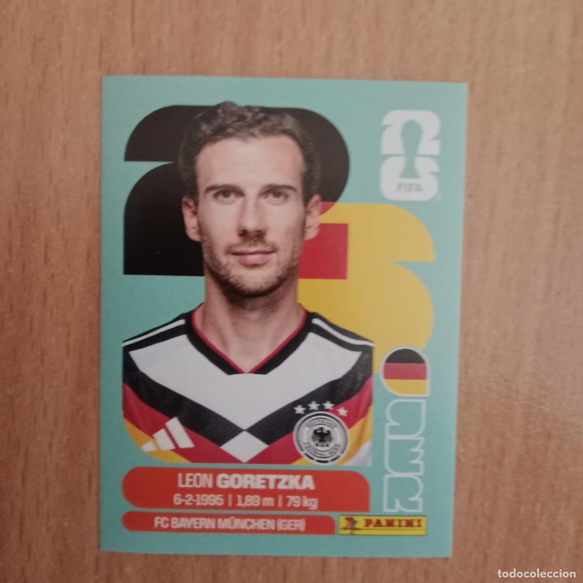 Football Stickers: LEON GORETZKA , ALEMANIA , STICKER CROMO N&ordm; GER 14 , FIFA WORLD CUP 2026 - PANINI - A&Ntilde;O 2026.