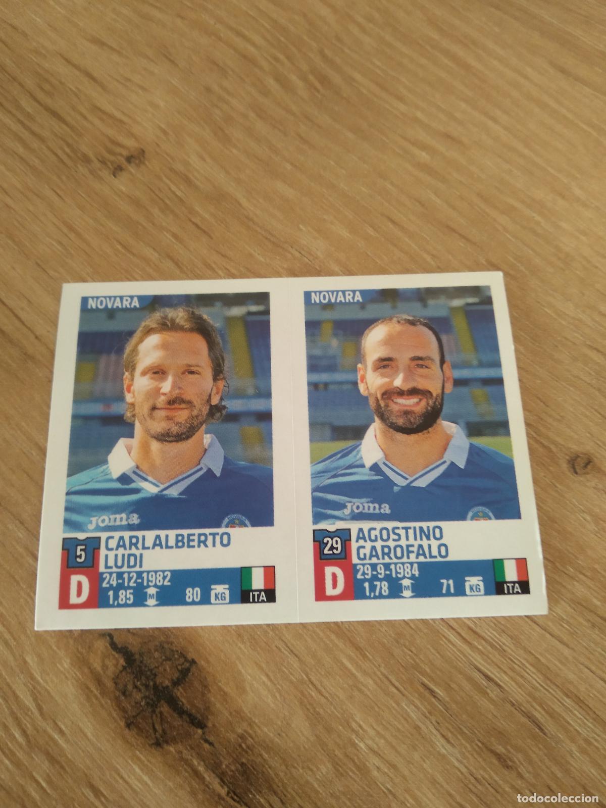 Football Stickers: 708 CARLALBERTO LUDI GAROFALO NOVARA CROMO FUTBOL PANINI LIGA ITALIA 15-16 CALCIATORI 2015-2016