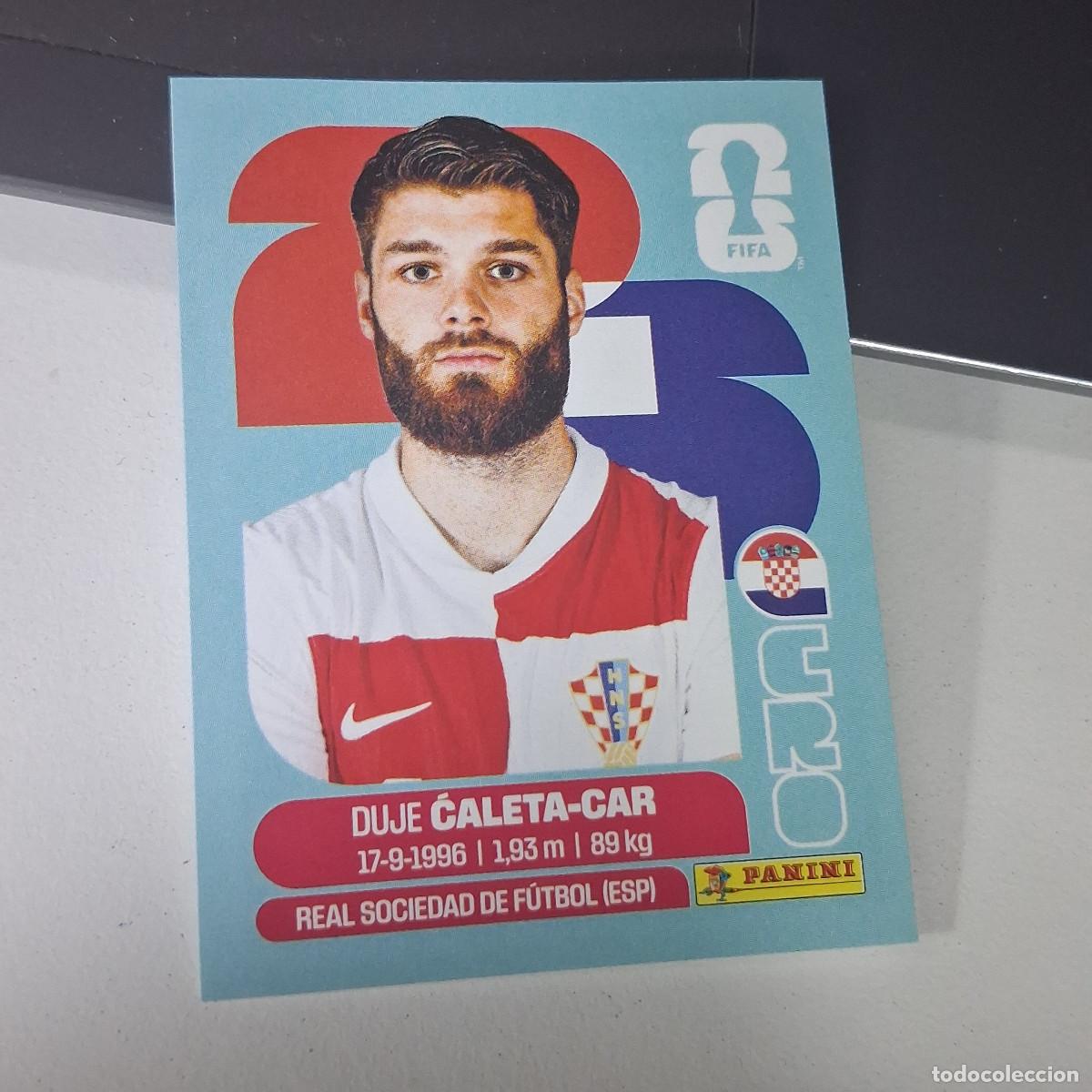 Football Stickers: B22 CRO 3 CRO3 DUJE CALETA CAR CROACIA CROATIA CRO MUNDIAL FIFA WORLD CUP 2026 STICKER PANINI
