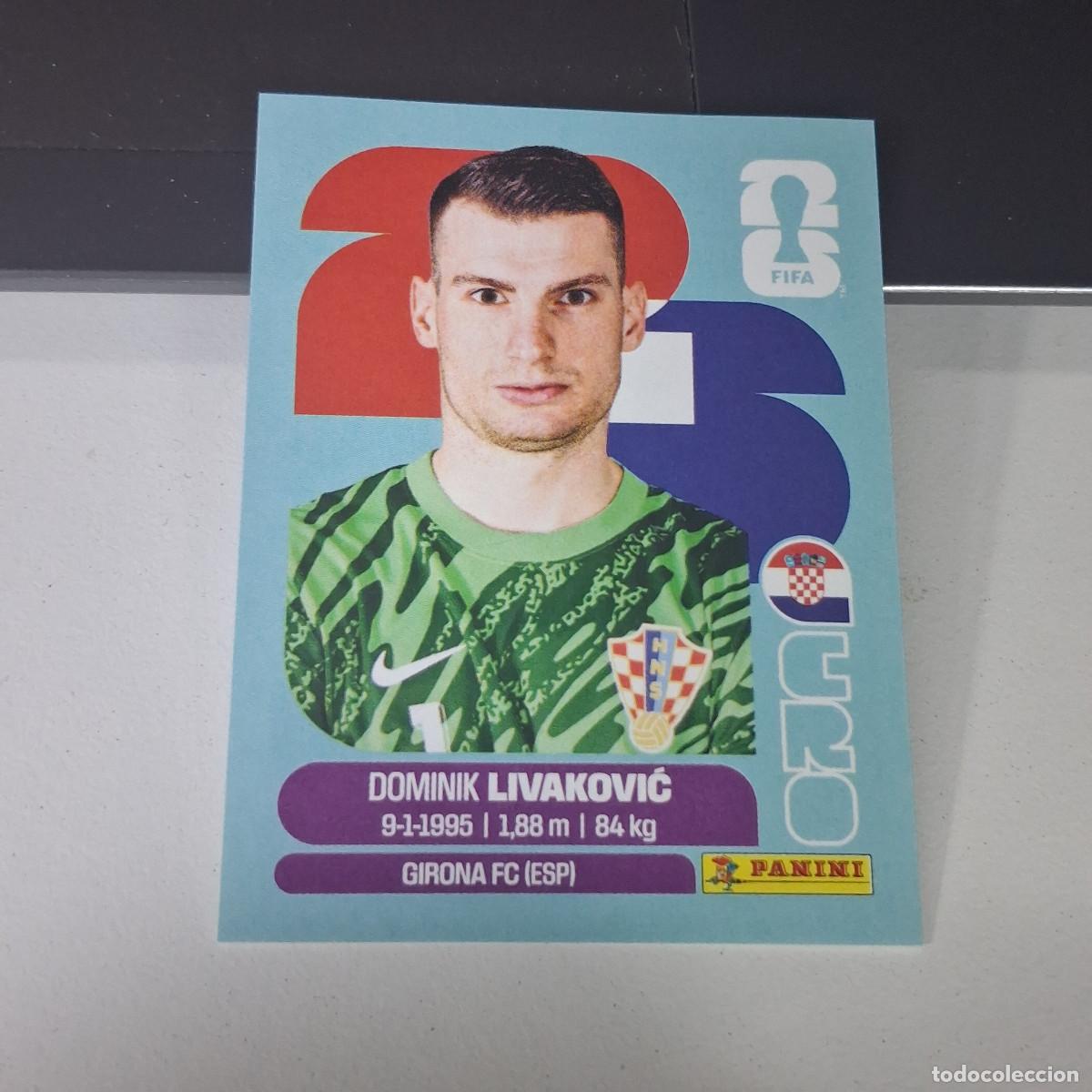 Football Stickers: B22 CRO2 DOMINIK LIVAKOVIĆ 2 CROACIA CRO MUNDIAL FIFA WORLD CUP 2026 STICKER PANINI