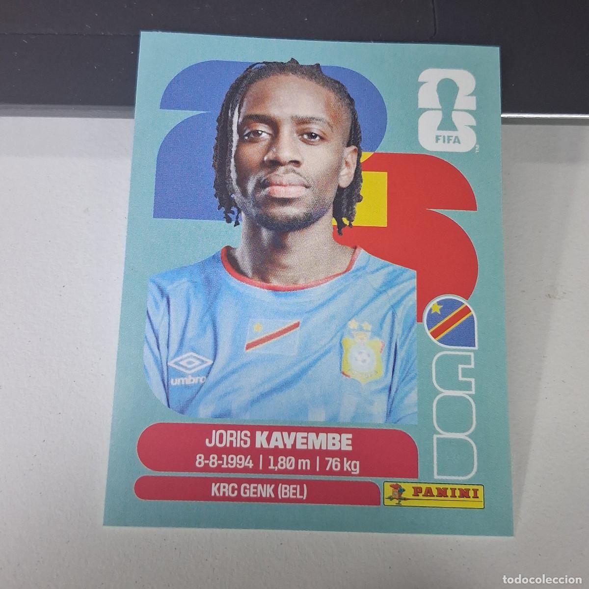 Football Stickers: B22 COD7 JORIS KAYEMBE 7 CONGO COD MUNDIAL FIFA WORLD CUP 2026 STICKER PANINI