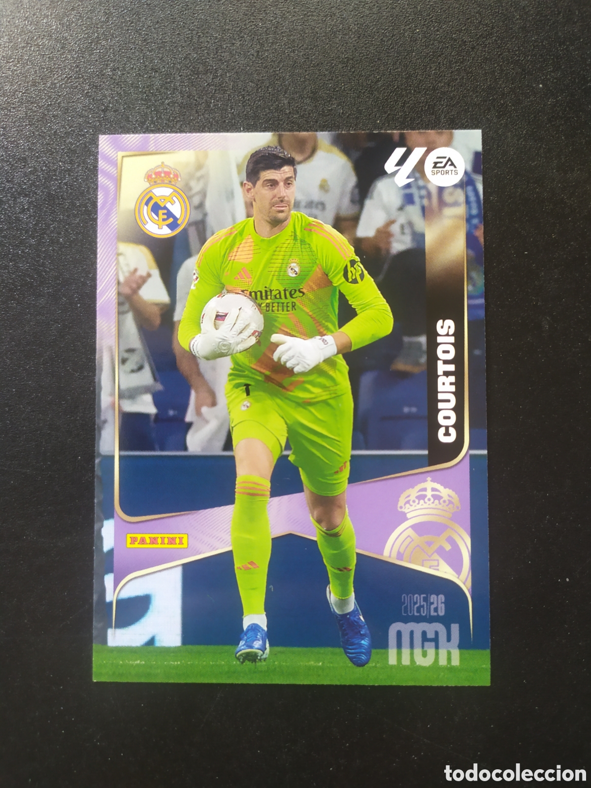 Football Stickers: Megacracks 2025 2026 25 26 panini Courtois n&deg; 218 Real Madrid