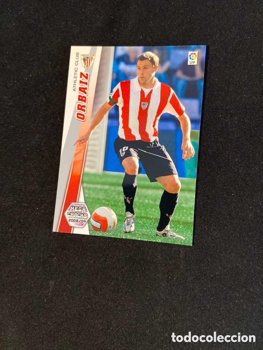 Fu&szlig;ball-Sticker: ORBAIZ 28 (BILBAO) PANINI MEGACRACKS 2008-2009 08 09 CROMO CARTA M-5