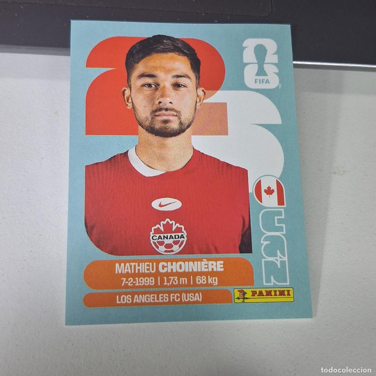 Figurine di Calcio: B22 CAN15 MATHIEU CHOINI&Egrave;RE 15 CANADA CAN MUNDIAL FIFA WORLD CUP 2026 STICKER PANINI