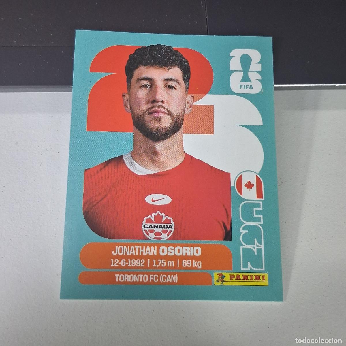 Cromos de F&uacute;tbol: B22 CAN 12 CAN12 JONATHAN OSORIO CANADA CAN MUNDIAL FIFA WORLD CUP 2026 STICKER PANINI