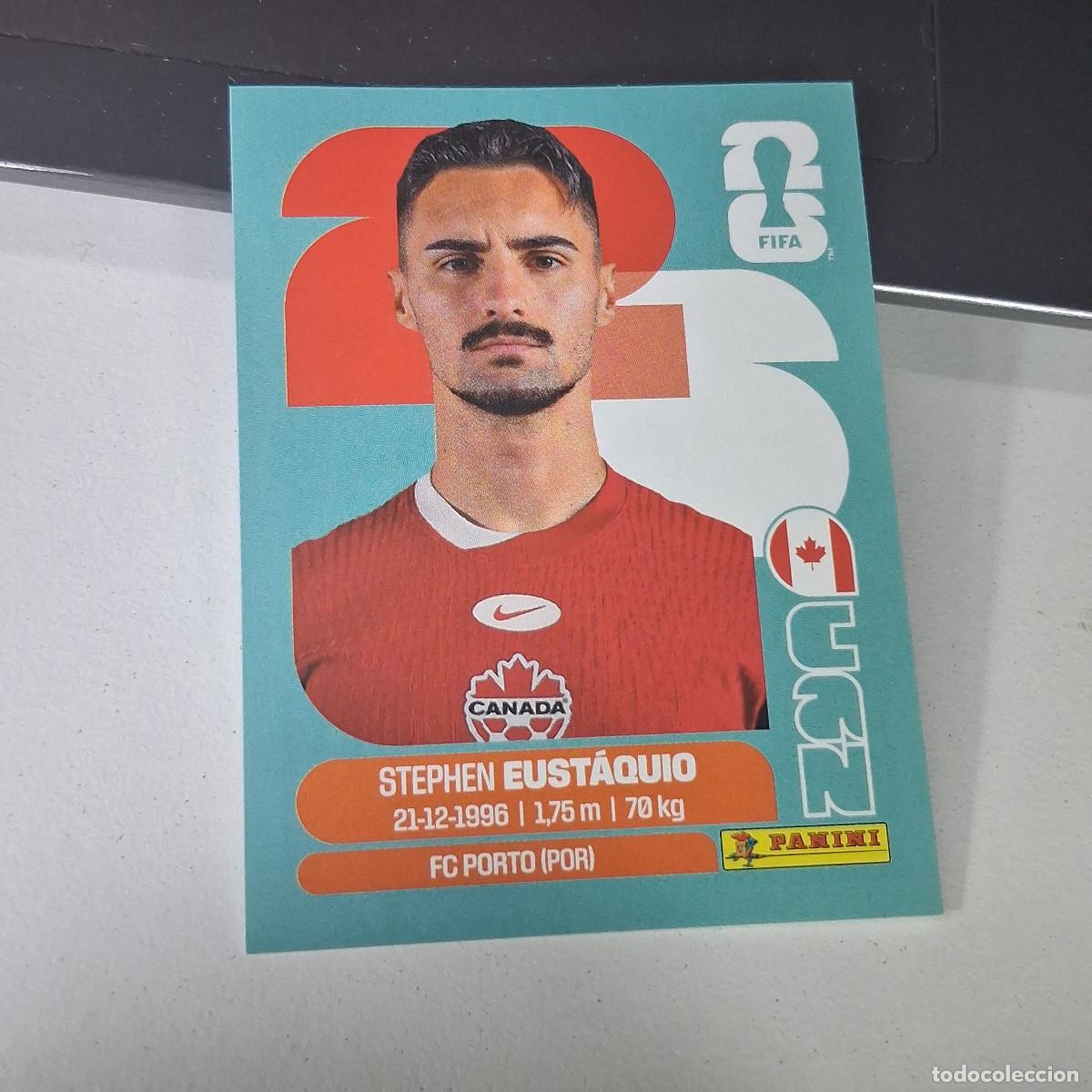 Cromos de F&uacute;tbol: B22 CAN10 STEPHEN EUST&Aacute;QUIO CAN 10 CANADA CAN MUNDIAL FIFA WORLD CUP 2026 STICKER PANINI