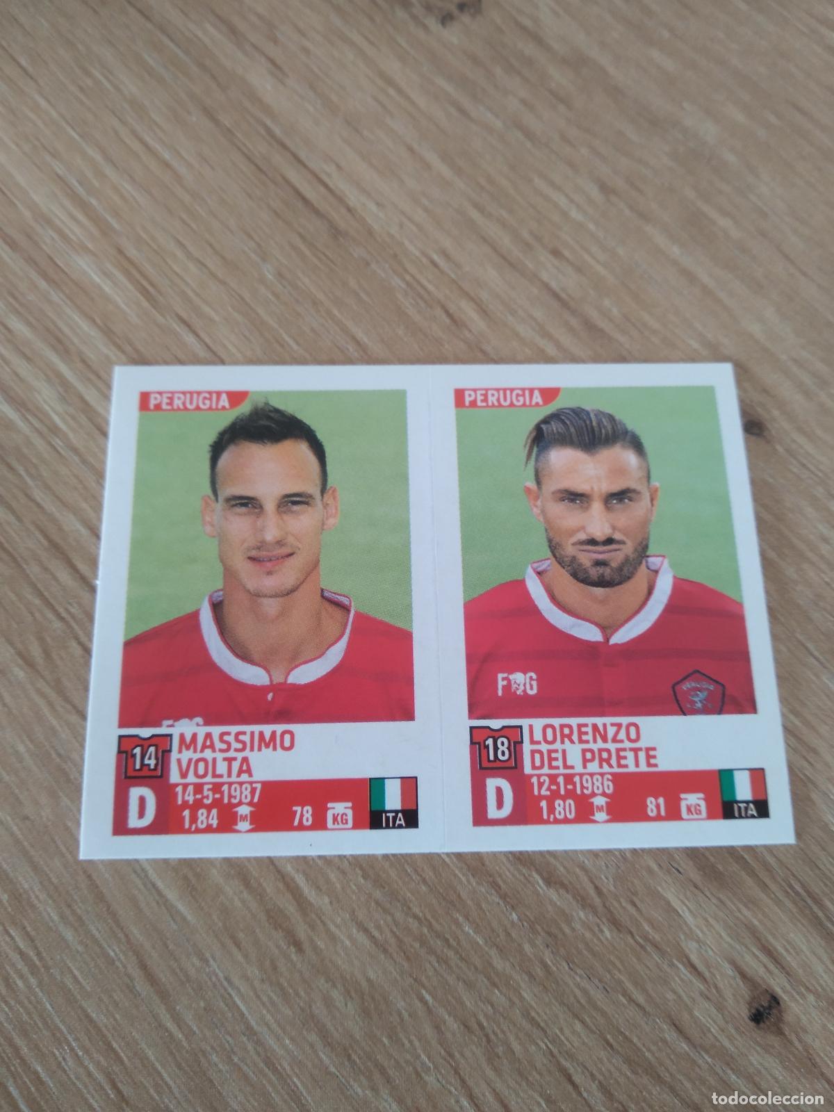 Cromos de F&uacute;tbol: 720 MASSIMO VOLTA DEL PRETE PERUGIA CROMO FUTBOL PANINI LIGA ITALIA 15-16 CALCIATORI 2015-2016