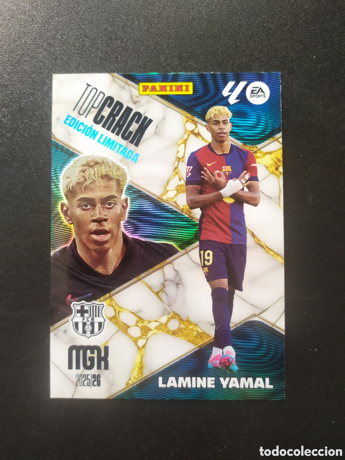 Cromos de F&uacute;tbol: Megacracks 2025 2026 25 26 panini Lamine Yamal top crack edicion limitada Barcelona