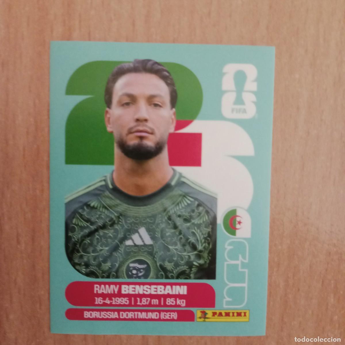 Cromos de F&uacute;tbol: RAMY BENSEBAINI , ARGELIA , STICKER CROMO N&ordm; ALG 3 , FIFA WORLD CUP 2026 - PANINI - A&Ntilde;O 2026.