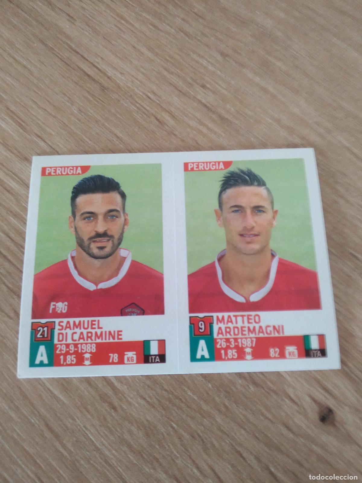 Cromos de F&uacute;tbol: 726 DI CARMINE ARDEMAGNI PERUGIA CROMO FUTBOL PANINI LIGA ITALIA 15-16 CALCIATORI 2015-2016