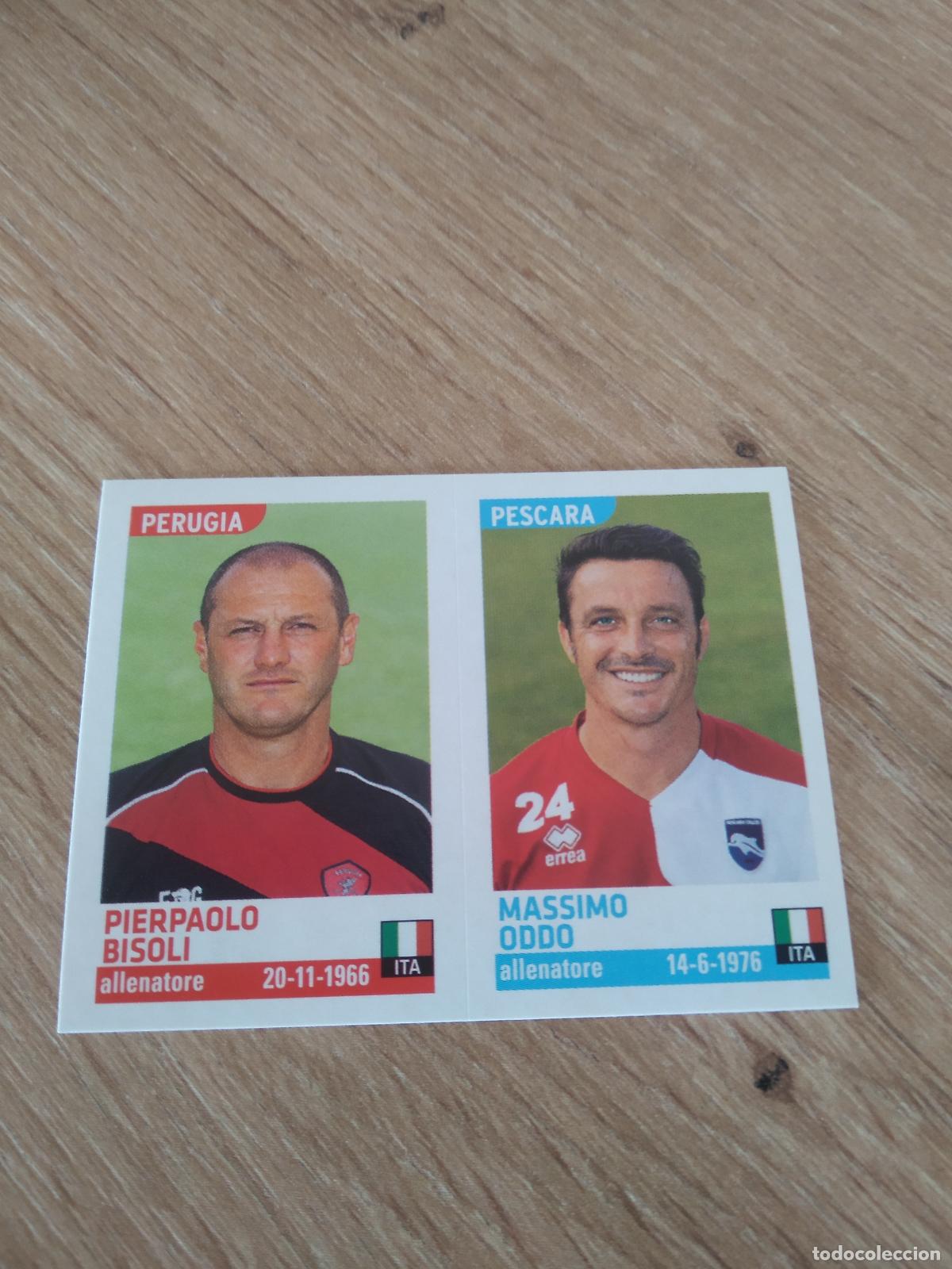 Cromos de F&uacute;tbol: 727 BOISOLI PERUGIA MASSIMO ODDO PESCARA CROMO FUTBOL PANINI LIGA ITALIA 15-16 CALCIATORI 2015-2016