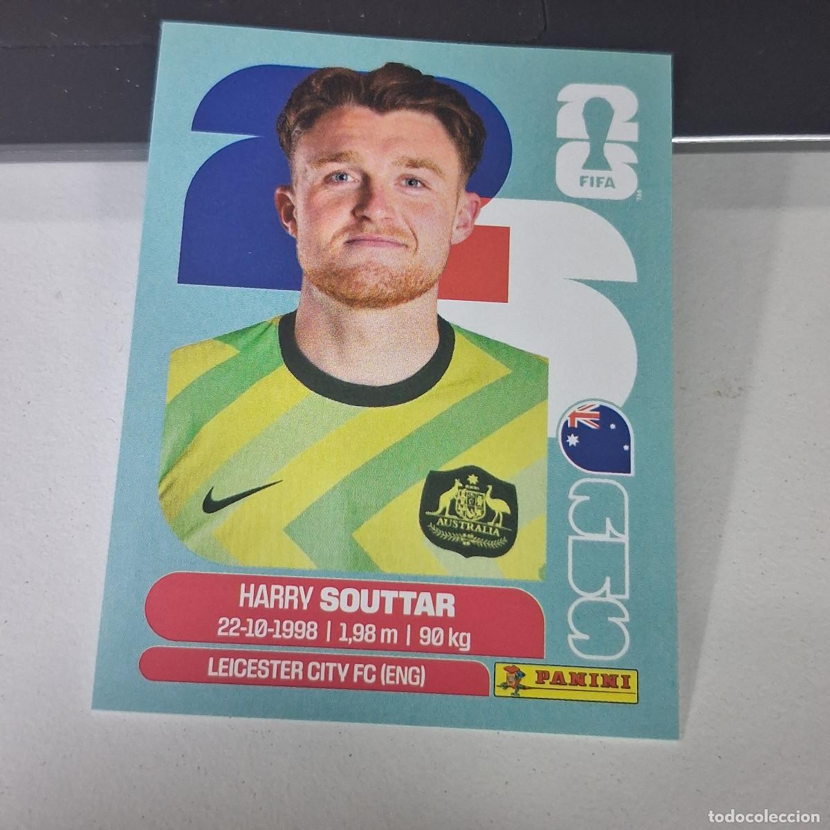 Cromos de F&uacute;tbol: B22 AUS4 HARRY SOUTTAR 4 AUSTRALIA AUS MUNDIAL FIFA WORLD CUP 2026 STICKER PANINI