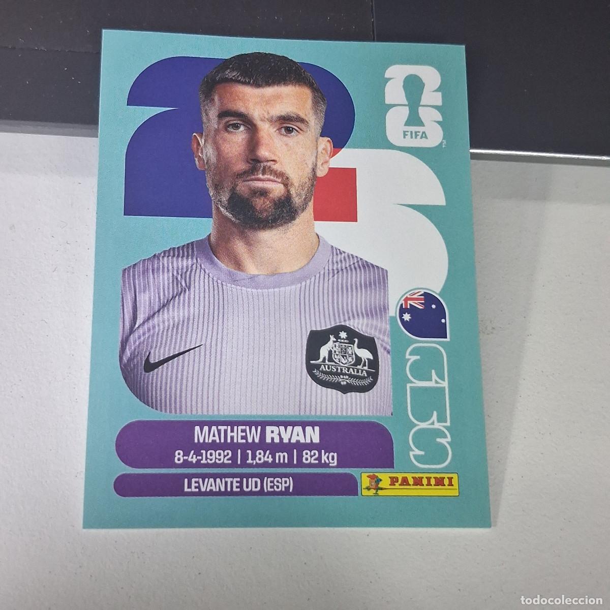 Cromos de F&uacute;tbol: B22 AUS2 MATHEW RYAN 2 AUSTRALIA AUS MUNDIAL FIFA WORLD CUP 2026 STICKER PANINI