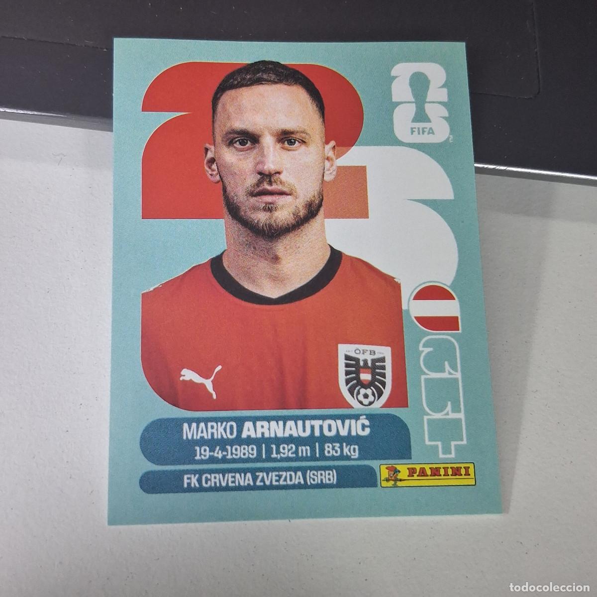 Cromos de Futebol: B22 AUT20 MARKO ARNAUTOVIĆ 20 AUSTRIA AUT MUNDIAL FIFA WORLD CUP 2026 STICKER PANINI