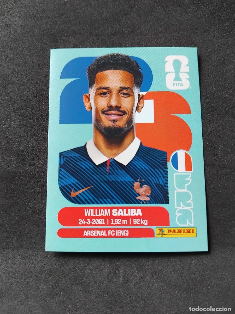 Cromos de Futebol: WILLIAM SALIBA FRA 4 - FRANCIA - PANINI FIFA WORLD CUP 2026 - MUNDIAL 2026 STICKER WORLD CUP FRANCE