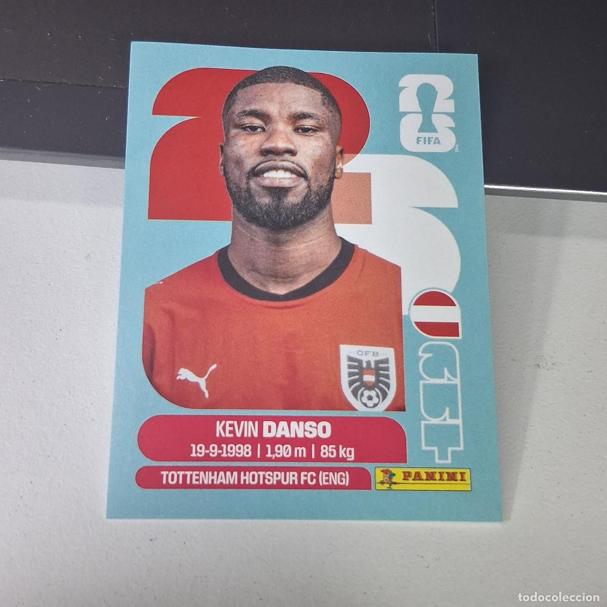 Cromos de Futebol: B22 AUT 5 AUT5 KEVIN DANSO AUSTRIA AUT MUNDIAL FIFA WORLD CUP 2026 STICKER PANINI