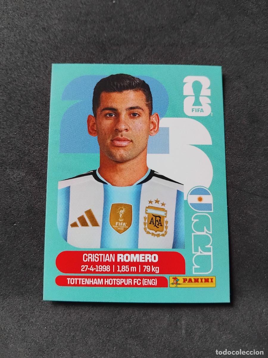 Cromos de Futebol: CRISTIAN ROMERO ARG 4 - ARGENTINA - PANINI FIFA WORLD CUP 2026 - MUNDIAL 2026 STICKER WORLD CUP