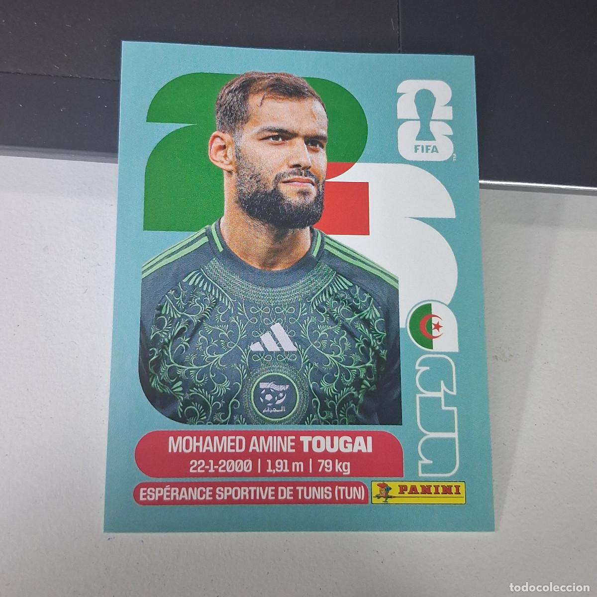 Cromos de Futebol: B22 ALG 6 ALG6 MOHAMED AMINE TOUGAI ARGELIA ALGERIA MUNDIAL FIFA WORLD CUP 2026 STICKER PANINI