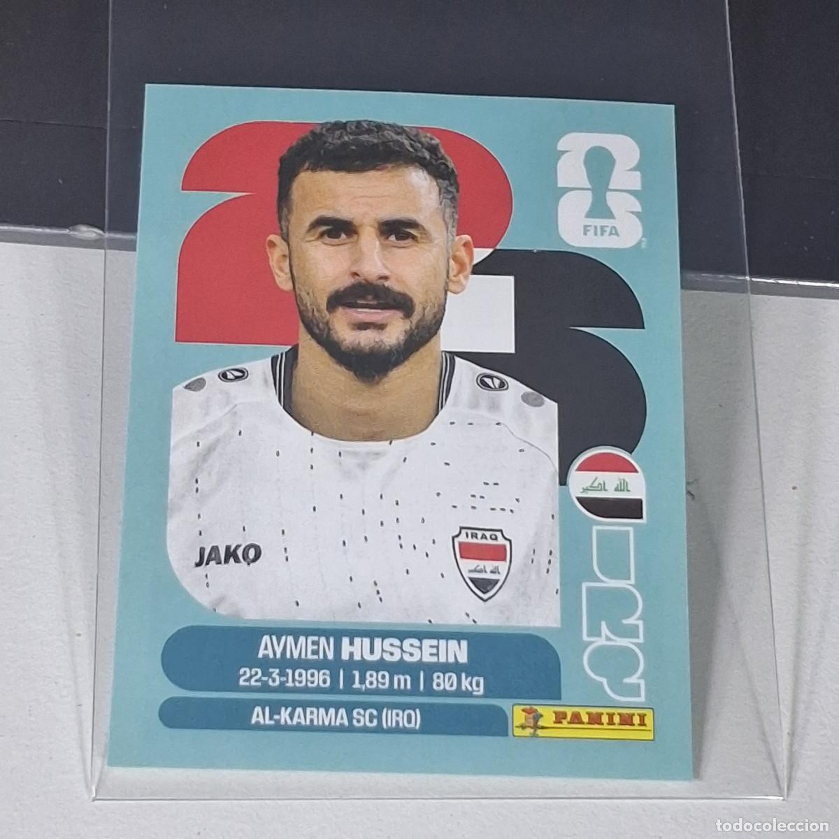 Cromos de Futebol: B23 IRQ 19 IRQ19 AYMEN HUSSEIN IRAQ IRQ MUNDIAL FIFA WORLD CUP 2026 STICKER PANINI