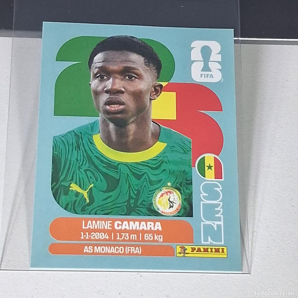 Cromos de F&uacute;tbol: B23 SEN14 LAMINE CAMARA 14 SENEGAL SENEGAL SEN MUNDIAL FIFA WORLD CUP 2026 STICKER PANINI