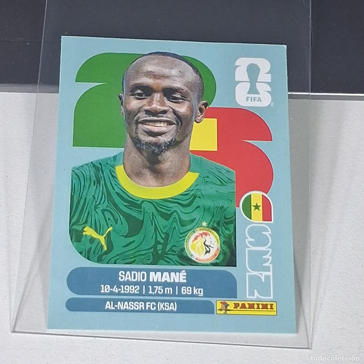 Figurine di Calcio: B23 SEN15 SADIO MAN&Eacute; 15 SENEGAL SENEGAL SEN MUNDIAL FIFA WORLD CUP 2026 STICKER PANINI