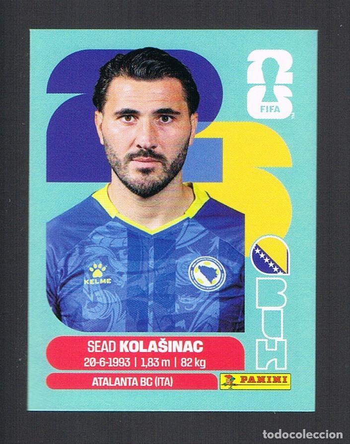 Figurine di Calcio: STICKER FIFA WORLD CUP 2026 B0SNIA Y HERZEGOVINA N&ordm; 4 SEAD KOLASINAC