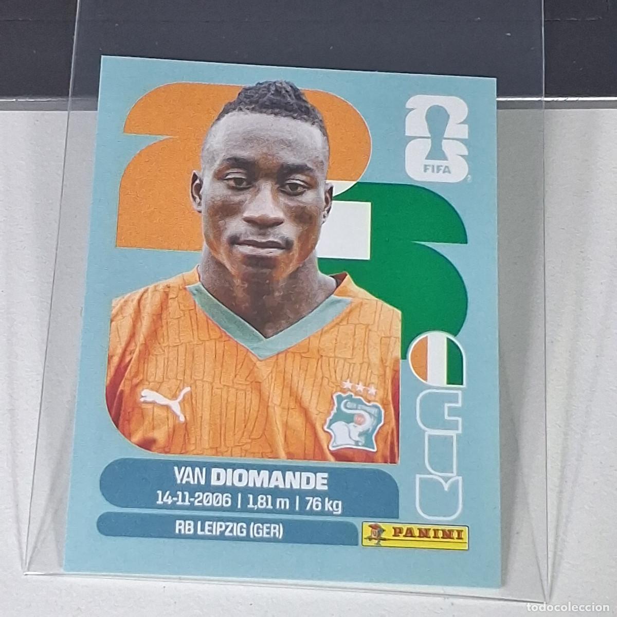 Figurine di Calcio: B23 CIV18 YAN DIOMANDE 18 COSTA DE MARFIL CIV MUNDIAL FIFA WORLD CUP 2026 STICKER PANINI