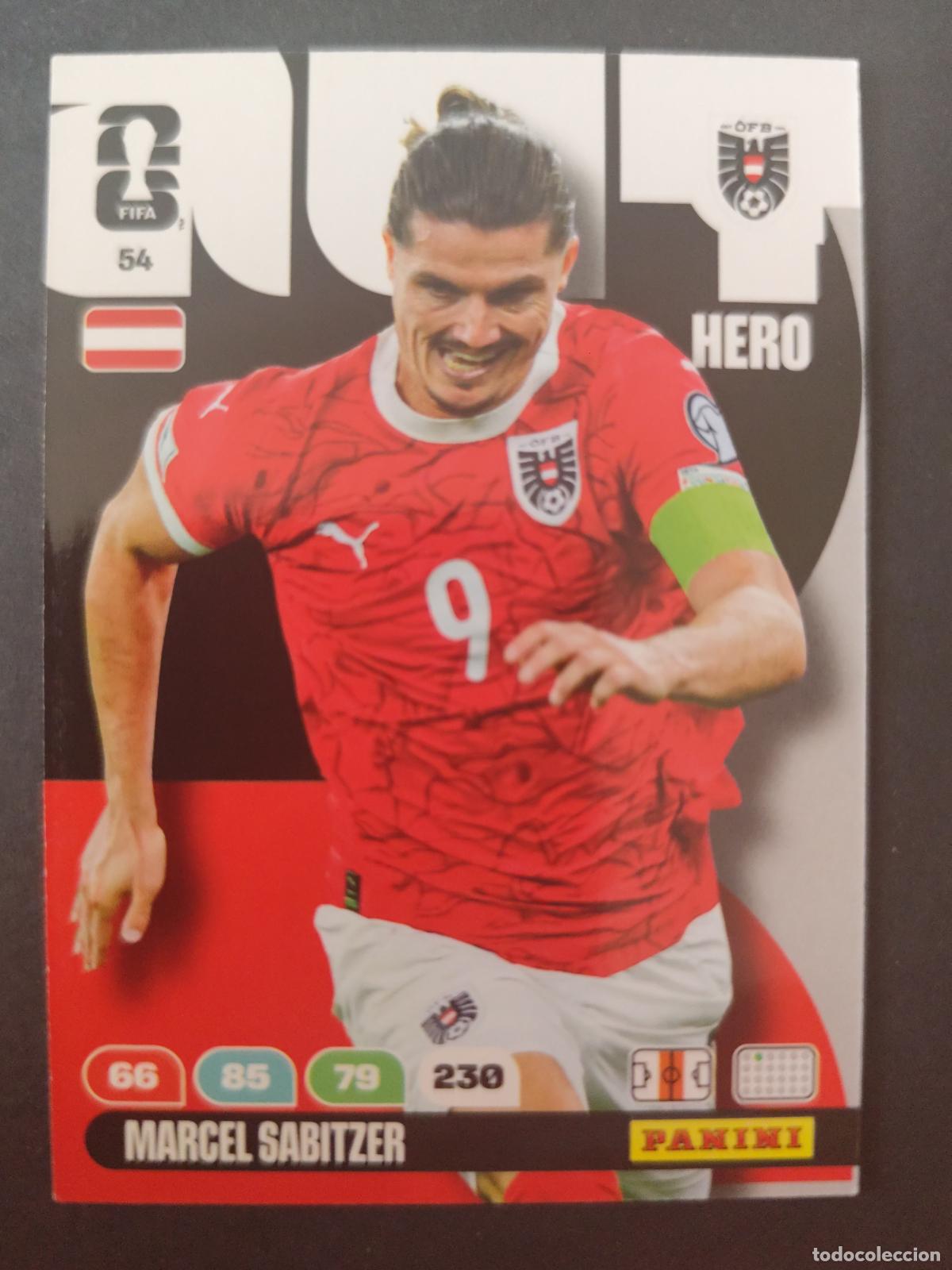 Figurine di Calcio: 54 MARCEL SABITZER AUSTRIA ADRENALYN MUNDIAL FIFA WORLD CUP 2026 PANINI