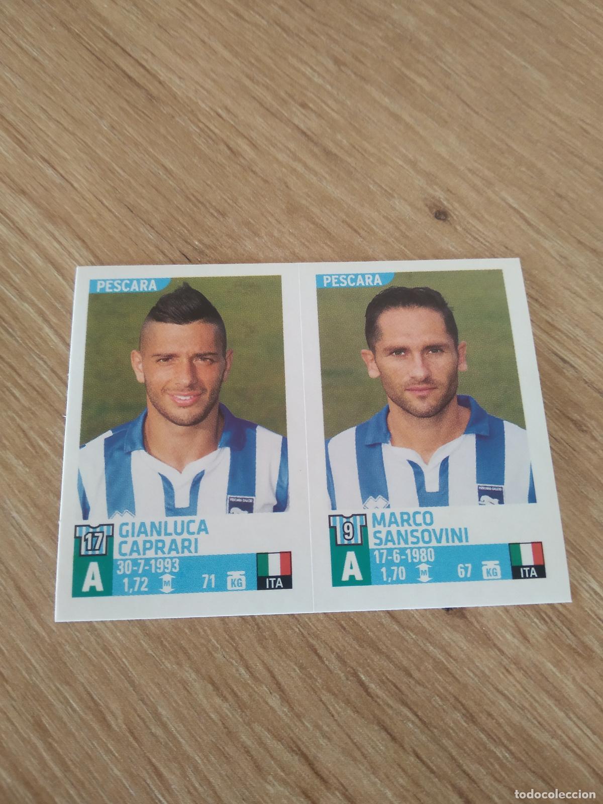 Figurine di Calcio: 736 CAPRARI MARCO SANSOVINI PESCARA CROMO FUTBOL PANINI LIGA ITALIA 15-16 CALCIATORI 2015-2016