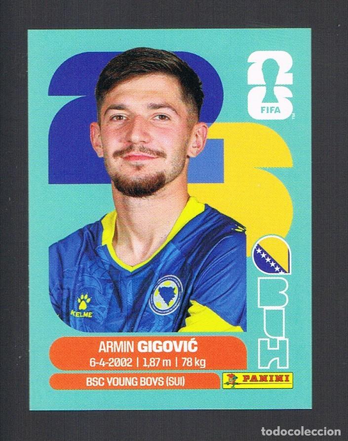 Figurine di Calcio: STICKER FIFA WORLD CUP 2026 B0SNIA Y HERZEGOVINA N&ordm; 10 ARMIN GIGOVIC