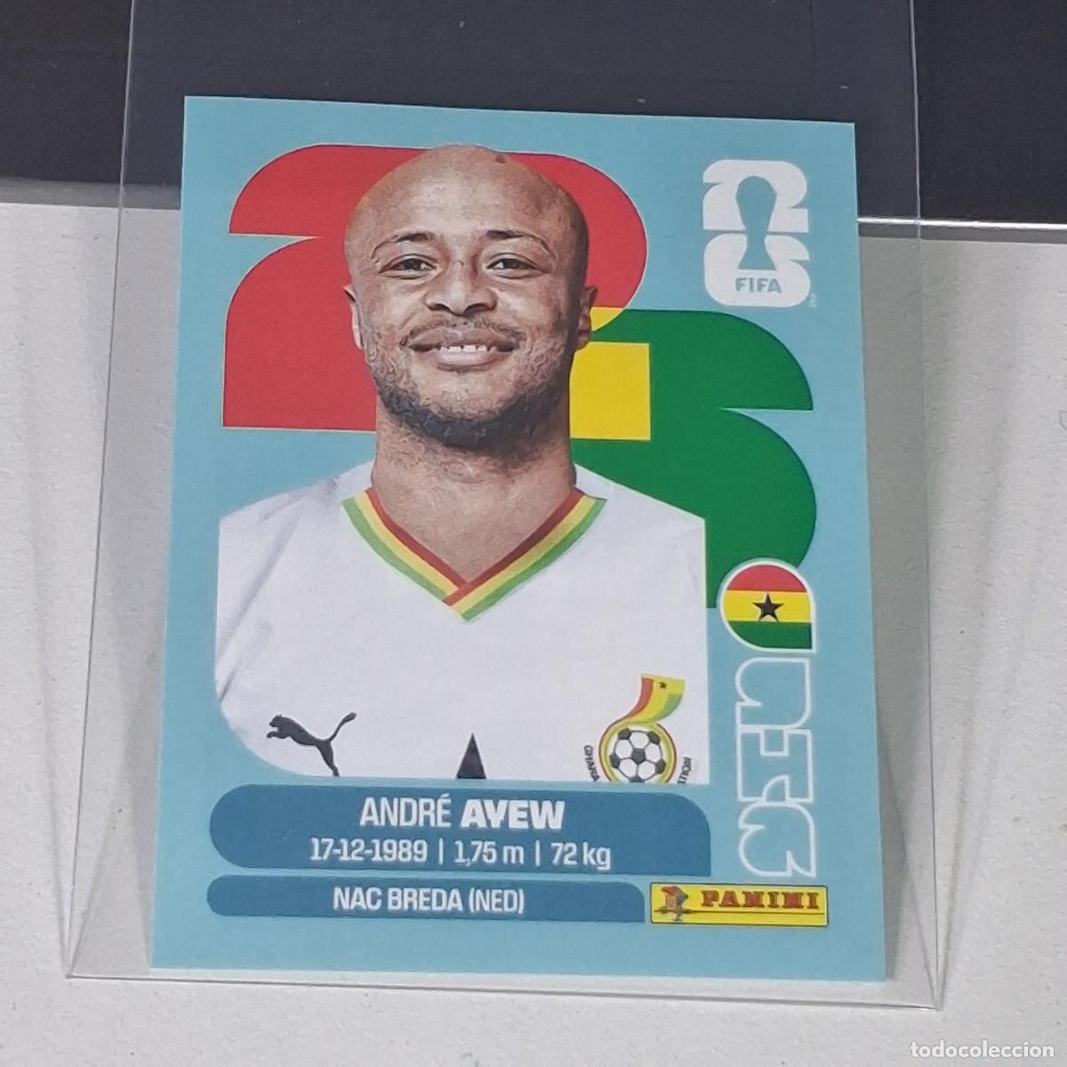 Figurine di Calcio: B23 GHA17 ANDREW AYEW 17 GHANA GHA MUNDIAL FIFA WORLD CUP 2026 STICKER PANINI