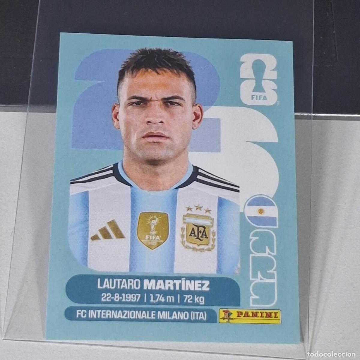 Fu&szlig;ball-Sticker: B23 ARG 18 ARG18 LAUTARO MARTINEZ ARGENTINA ARG MUNDIAL FIFA WORLD CUP 2026 STICKER PANINI